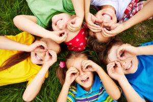 children-on-grass